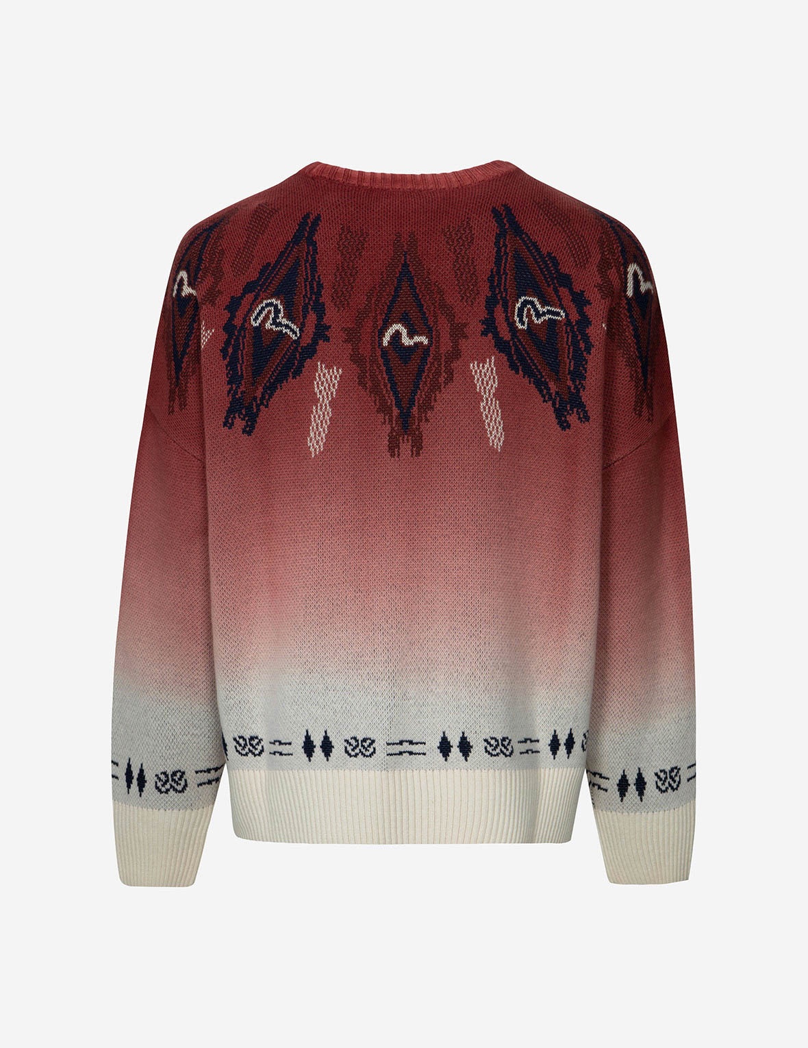 CHIMAYO TAPESTRY JACQUARD RELAX FIT KNIT SWEATER - 2