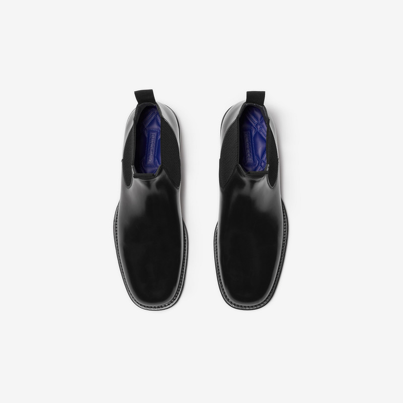 Leather Tux Low Chelsea Boots​ 5