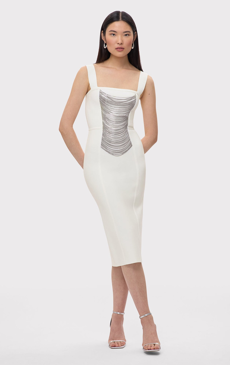 HERVE LEGER THE FRANCESCA DRESS outlook