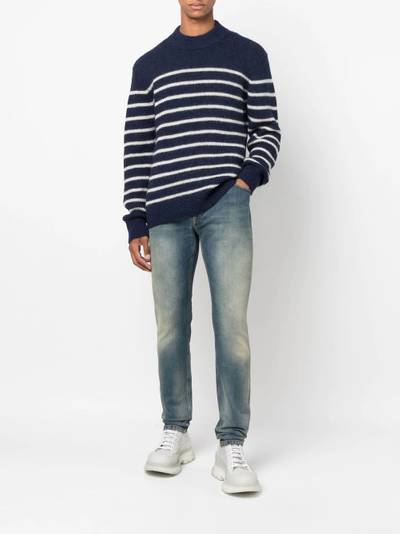 Balmain mid-rise tapered jeans outlook