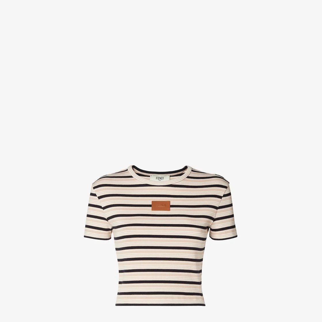 Top Multicolor striped cotton jumper - 1