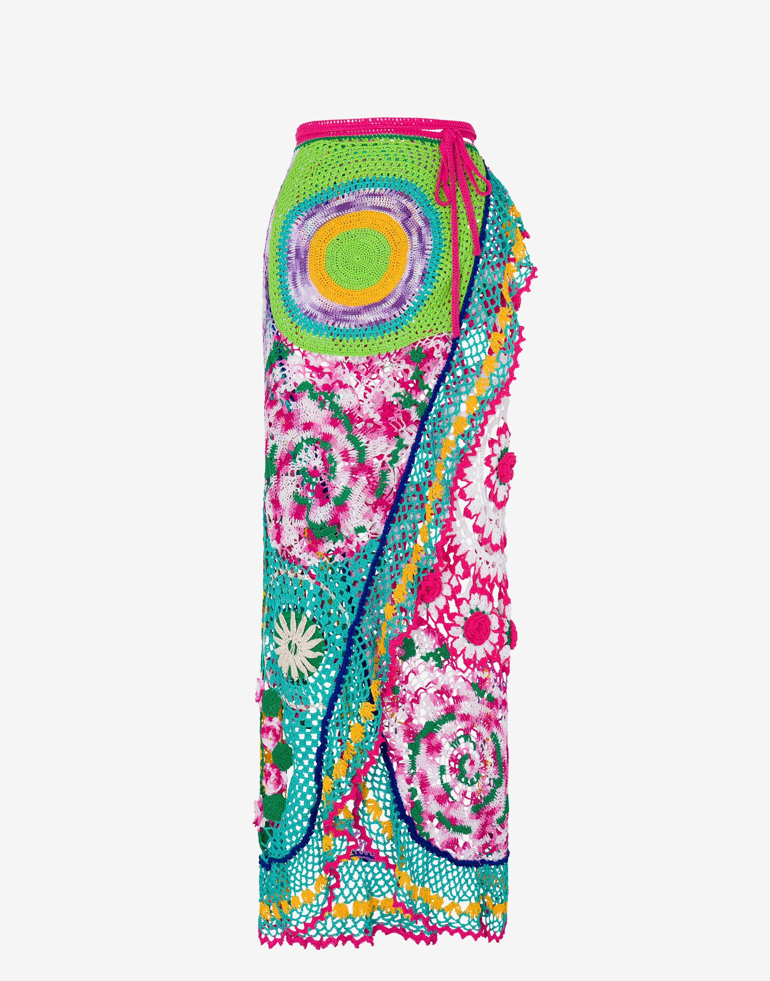 CROCHET PAREO SKIRT - 1