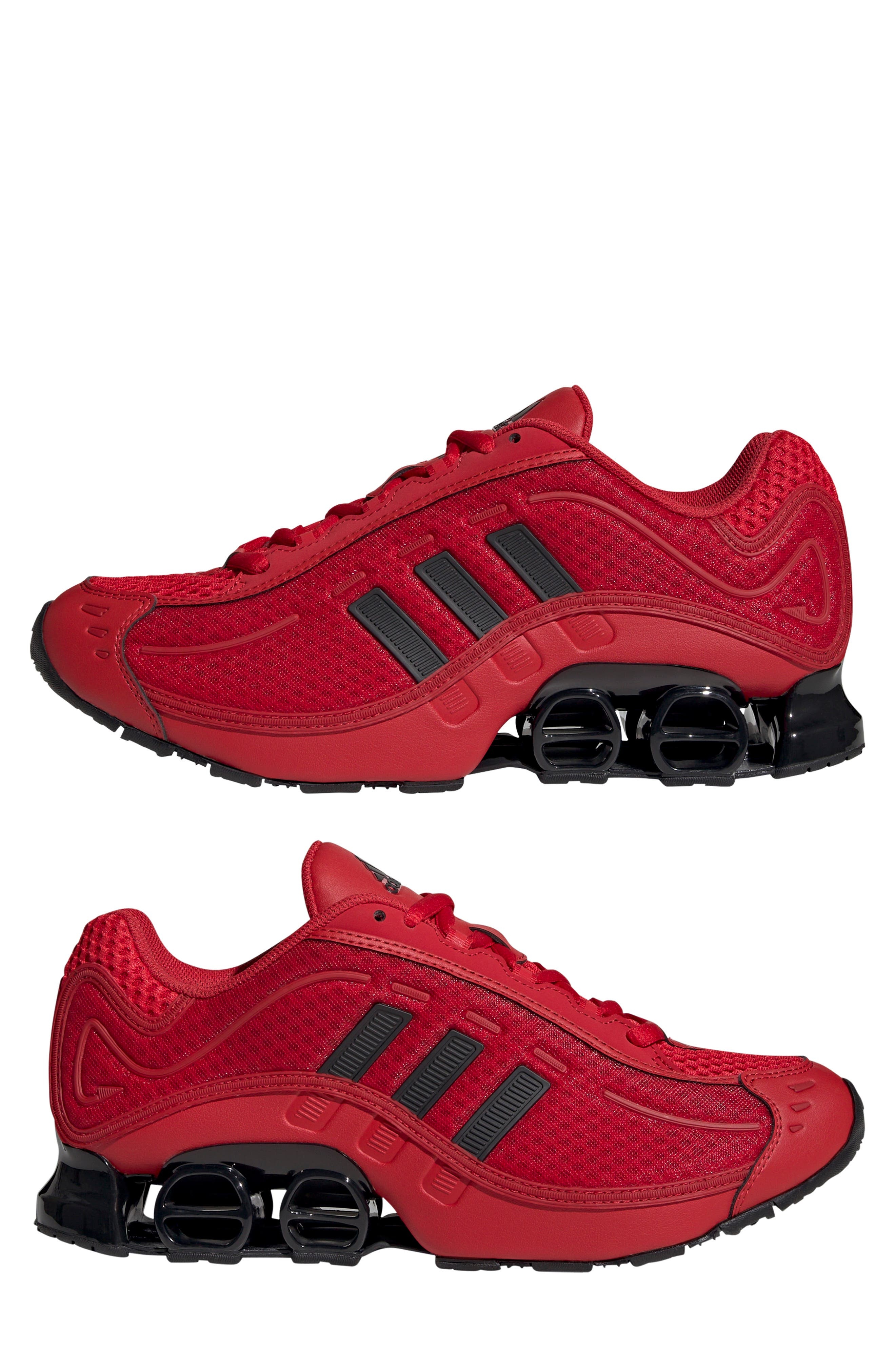 adidas Adifoam Megaride 01 Sneaker in Better Scarlet/Black/Black at Nordstrom - 8