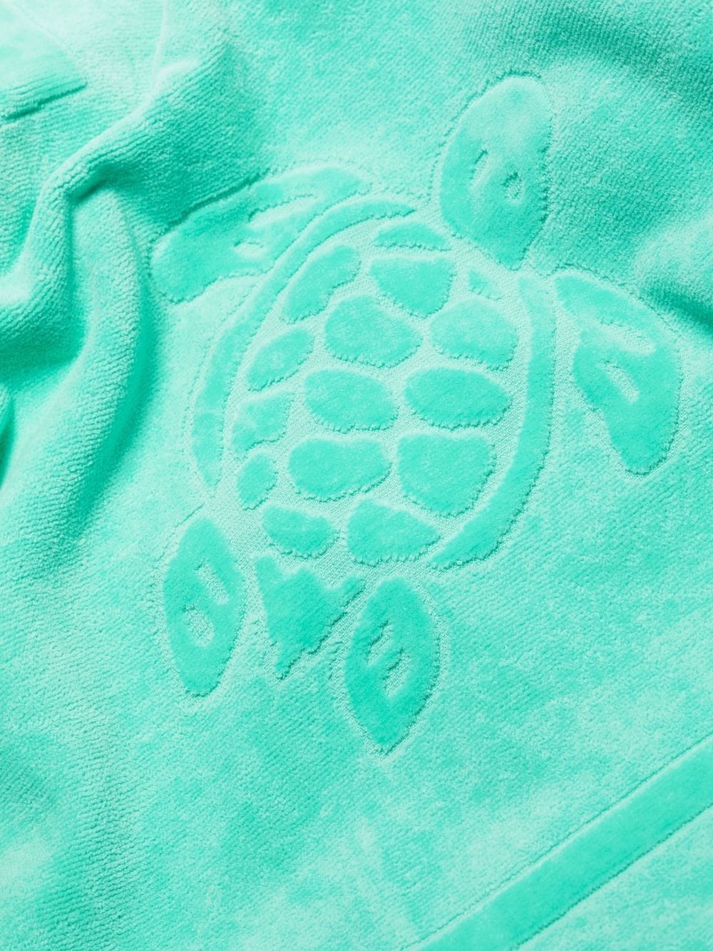 logo-jacquard beach towel - 3