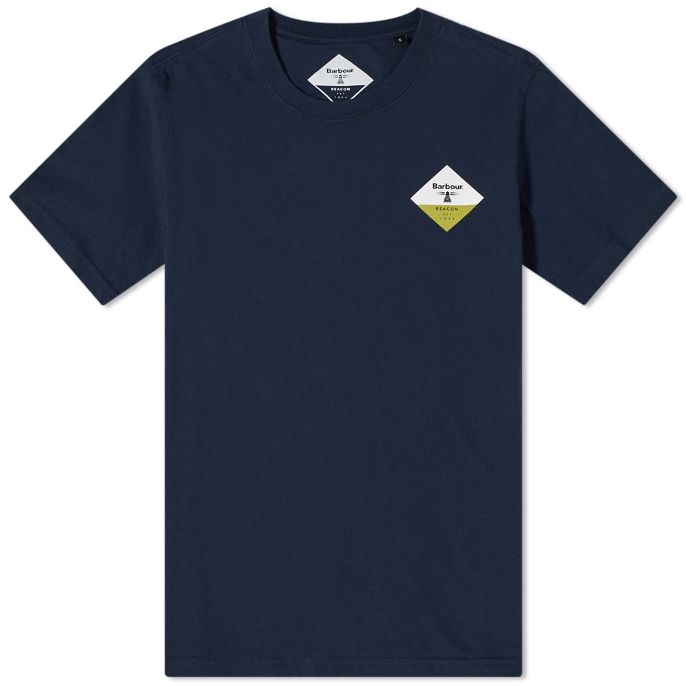 Barbour Beacon Small Diamond Tee - 1