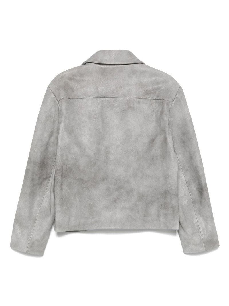 MANOKHI leather jacket outlook