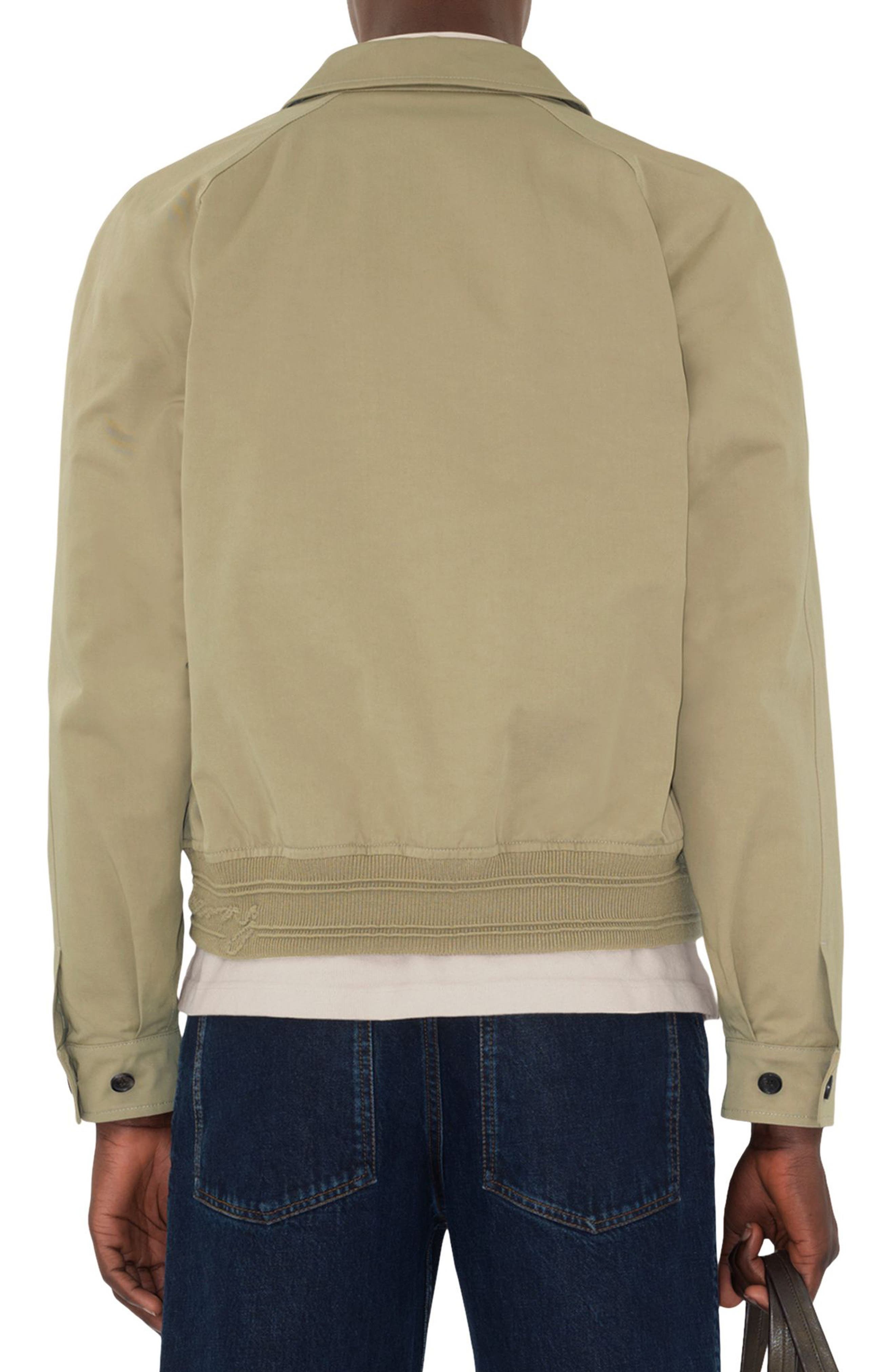 burberry Harrington Cursive Hem Jacket in Skylark at Nordstrom - 2