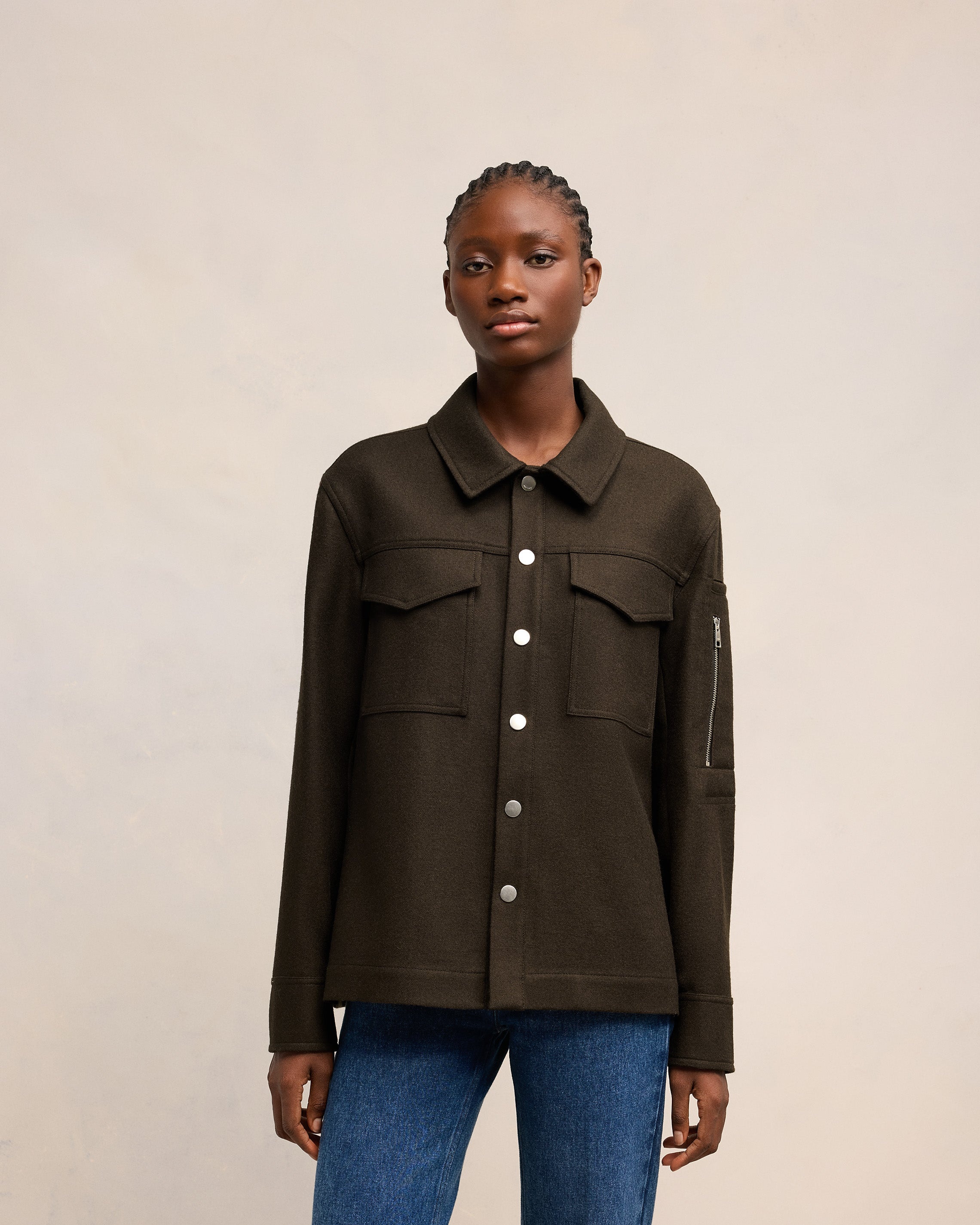 BUTTONED OVERSHIRT - 3