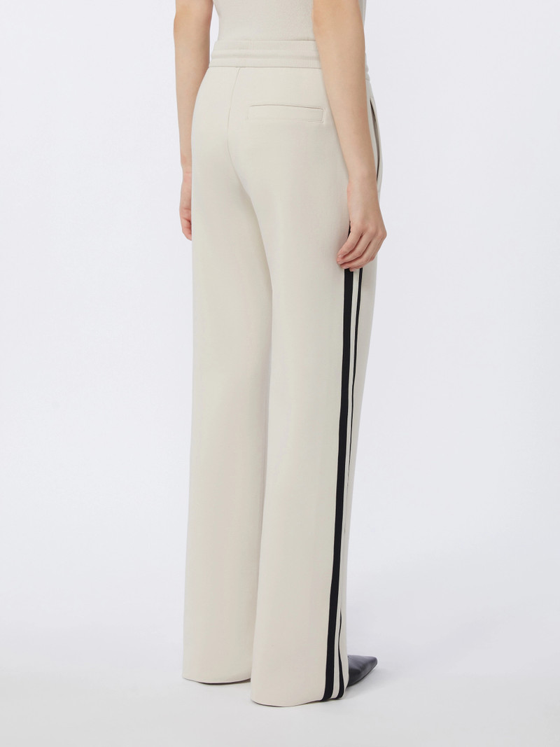 VENTO Cotton jersey trousers - ECRU 4