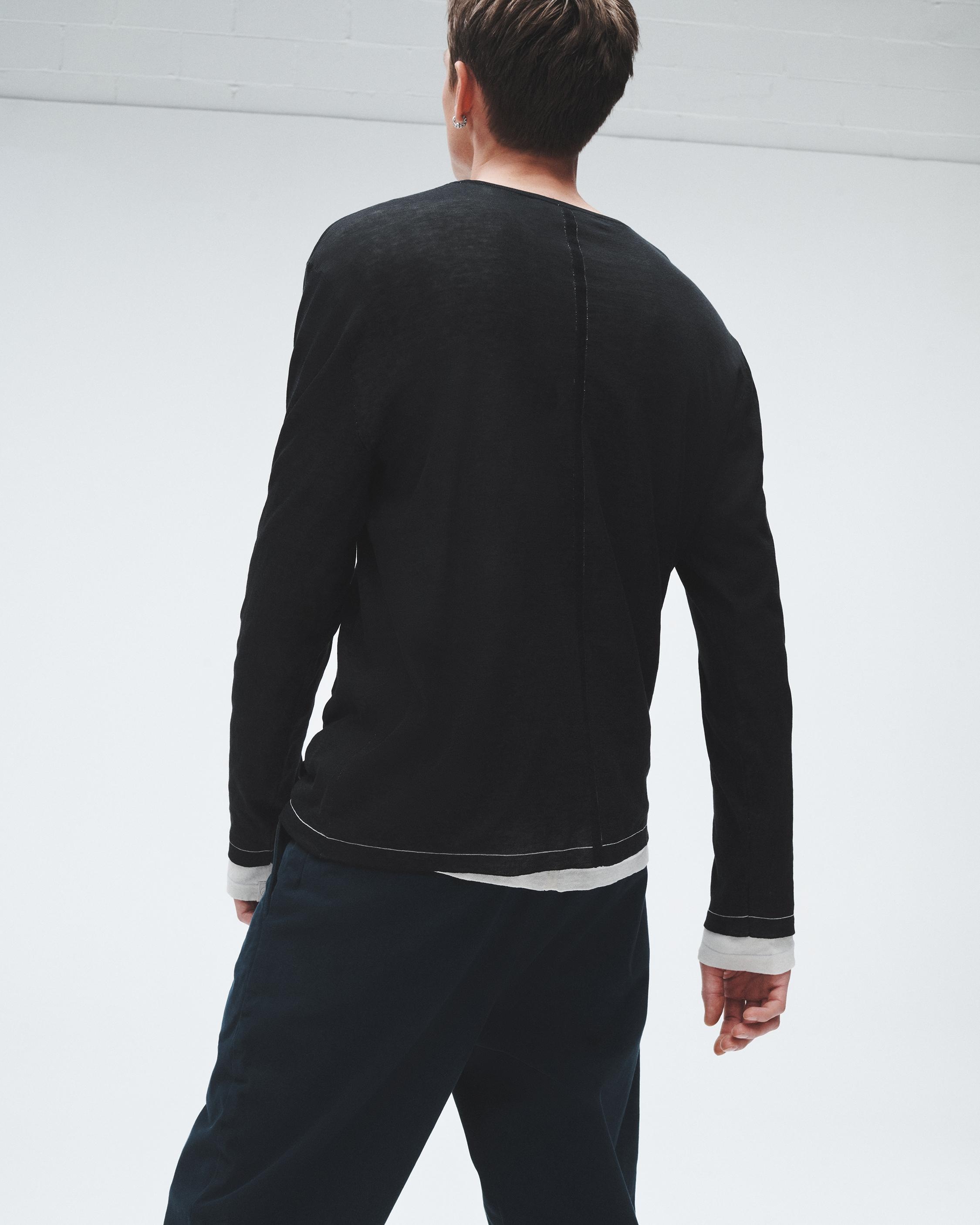 Banks Double Faced Long Sleeve Tee - 4