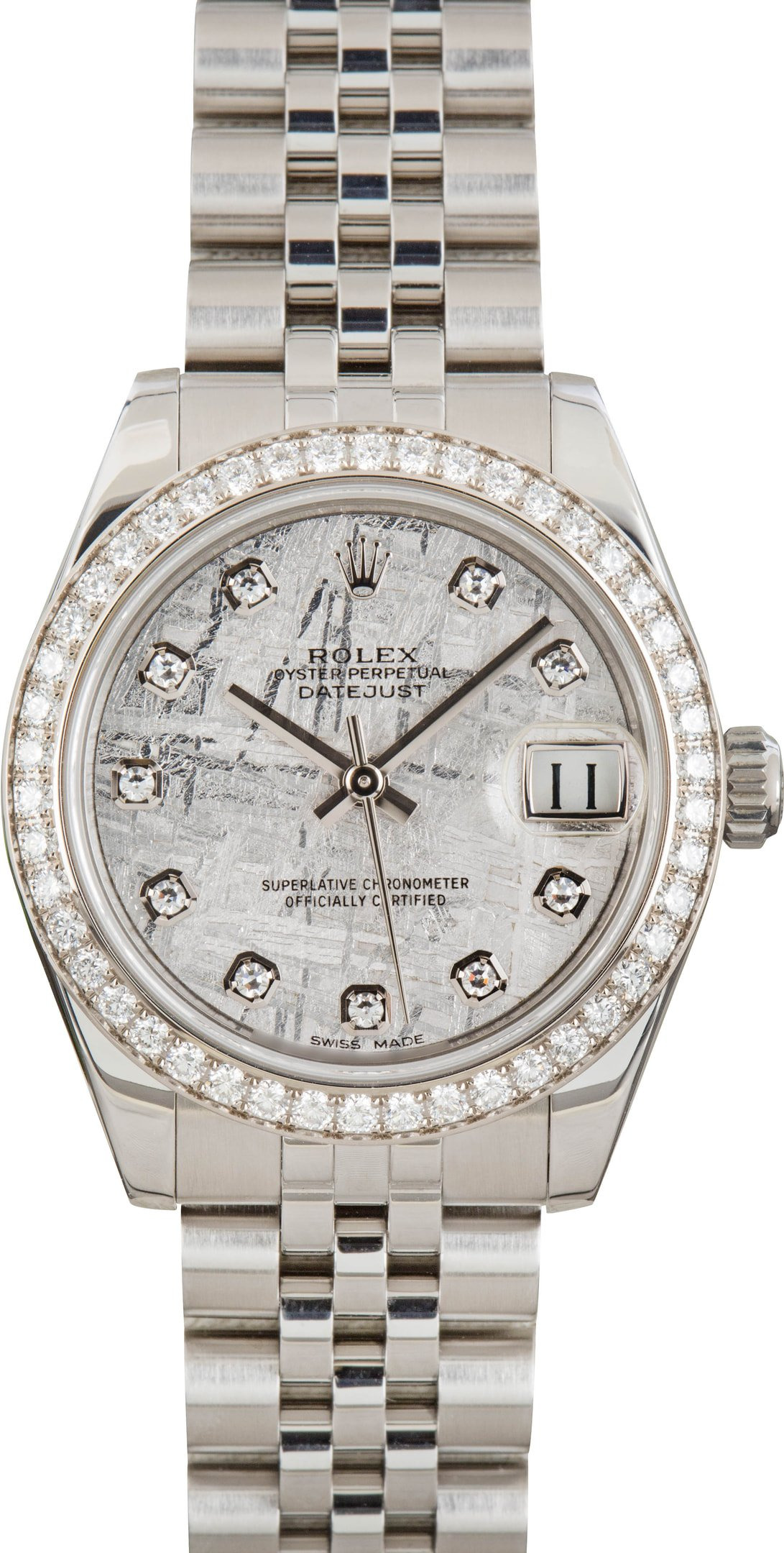 Rolex Datejust 31 178384 Meteorite Diamond Dial - 1