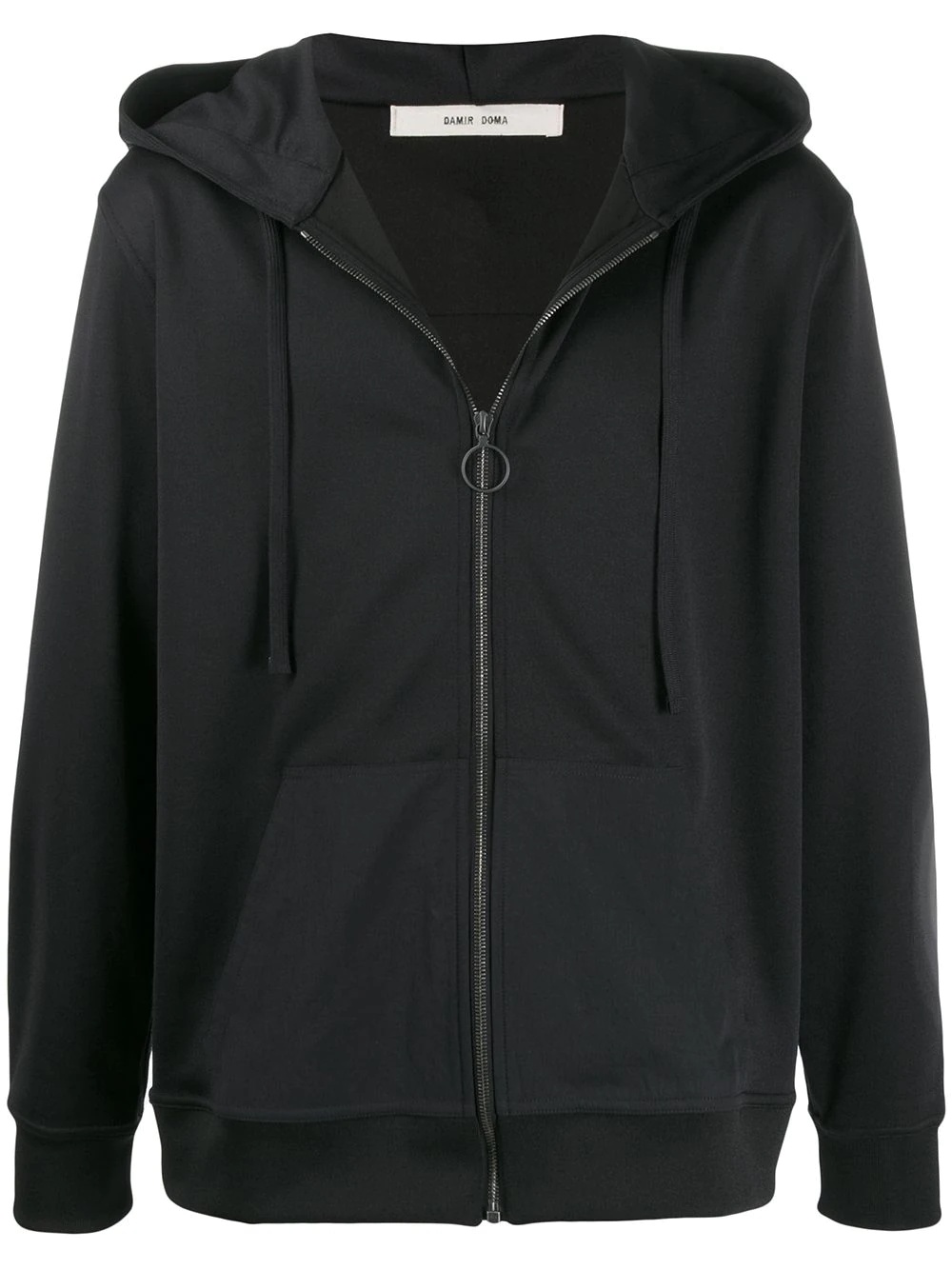 utility zip-up hoodie - 1