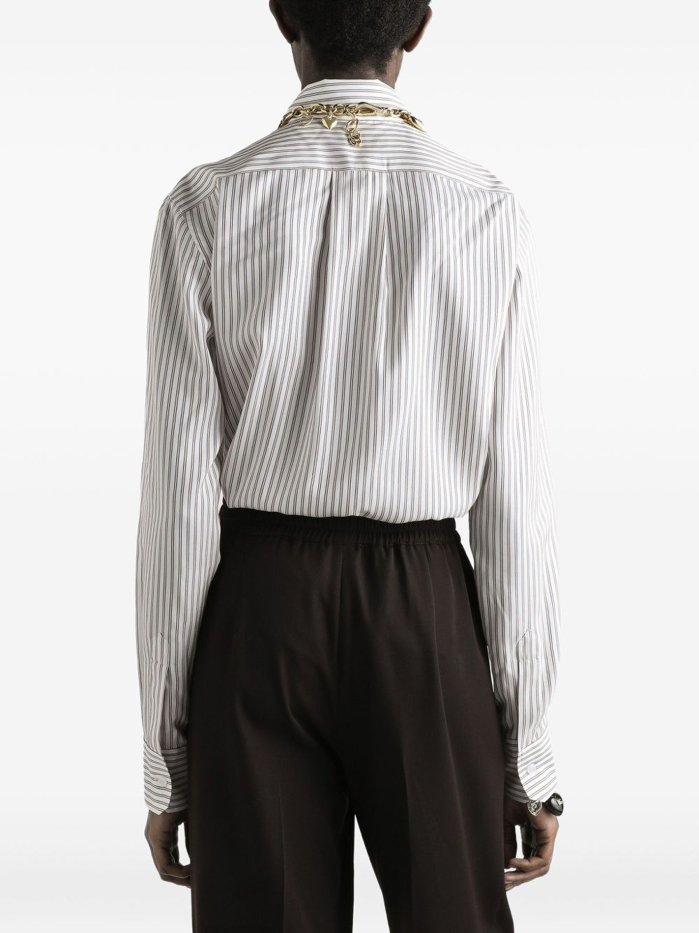 striped long-sleeve shirt - 5