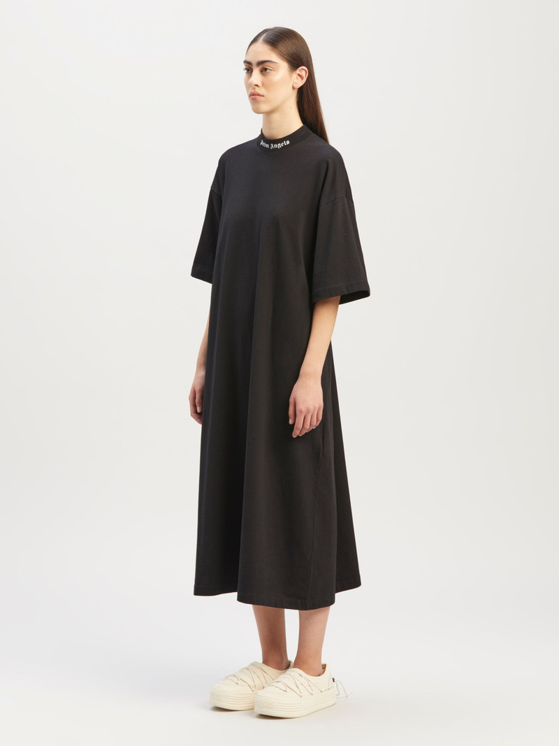 logo-print T-shirt dress 4