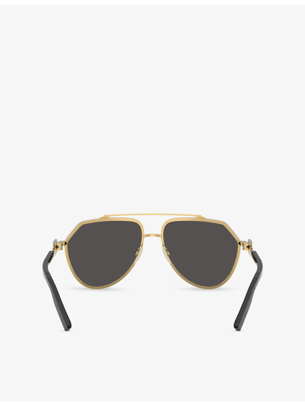 DG2315 Pilot-Frame Metal Sunglasses - 4