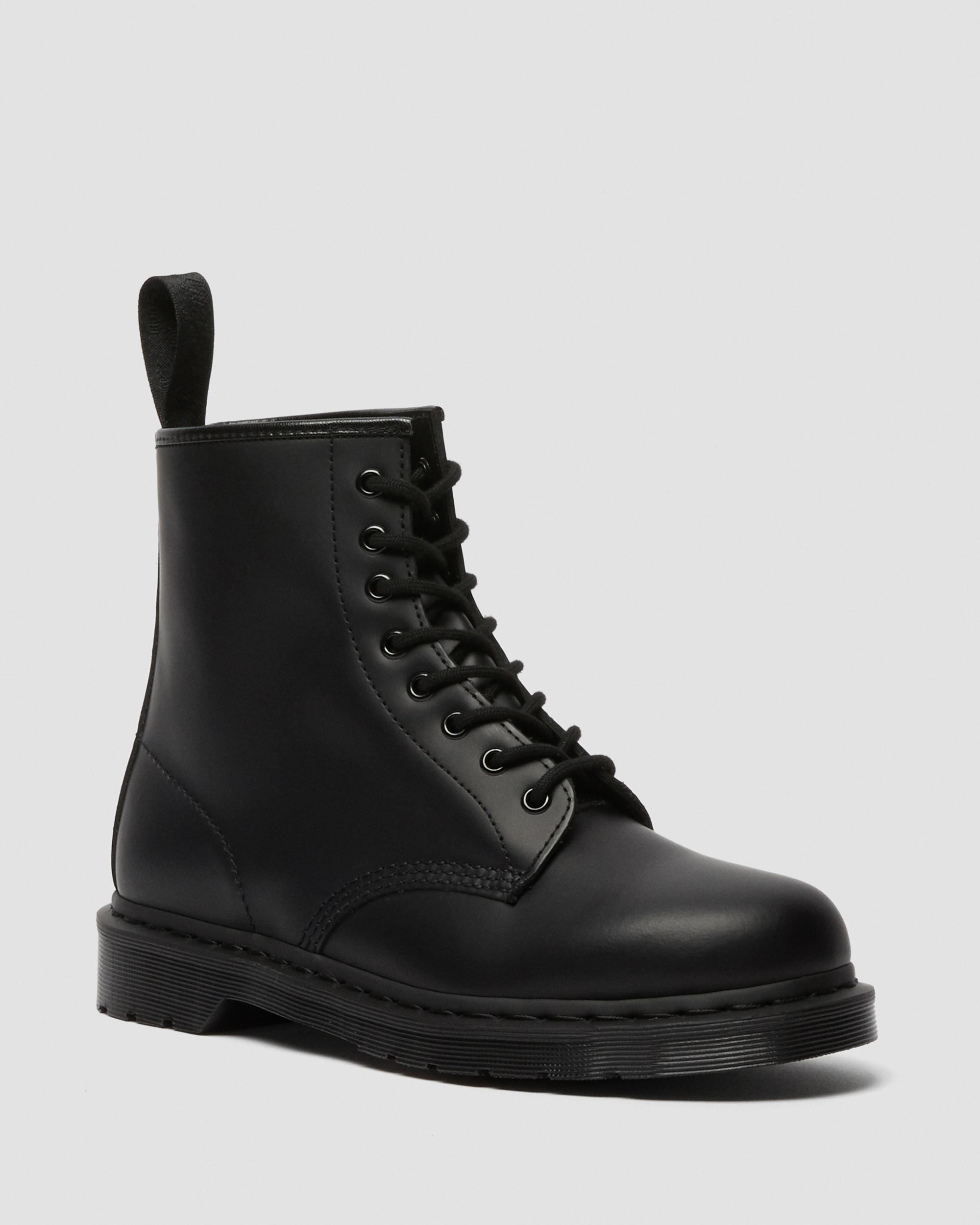 1460 Mono Smooth Leather Lace Up Boots - 5
