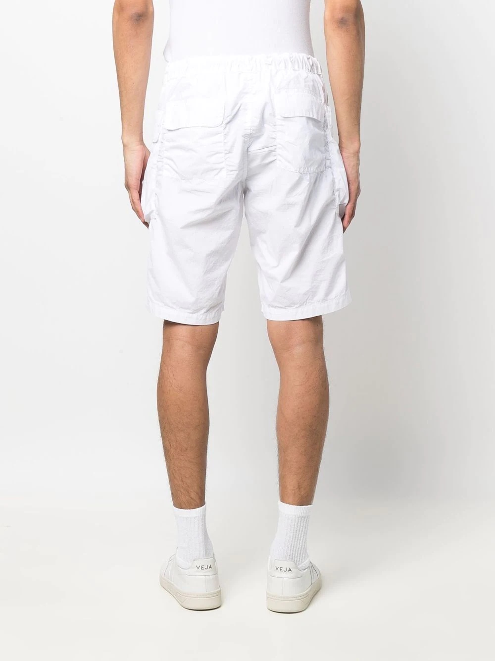 four-pocket cotton Bermuda shorts - 4