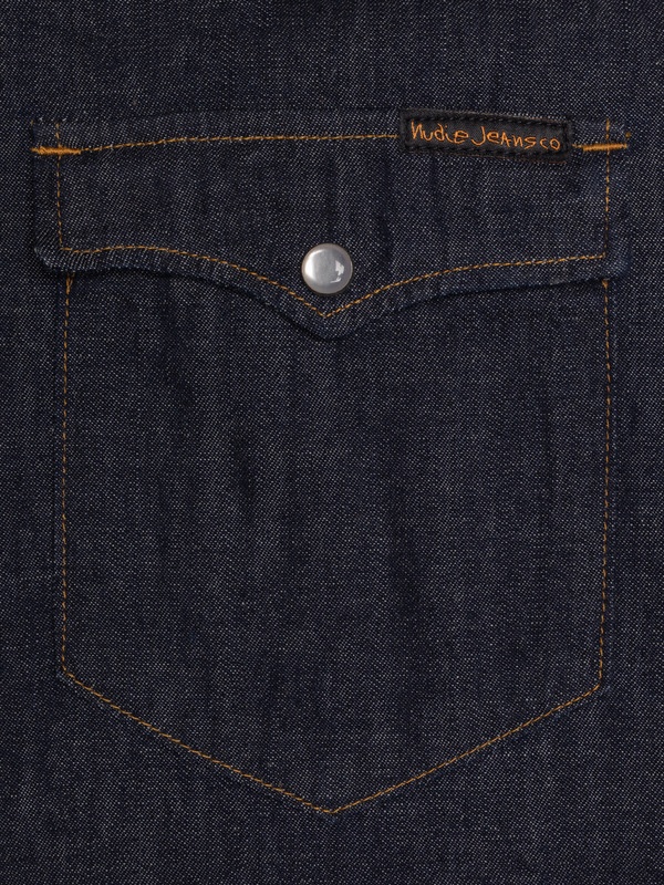 George Rinsed Denim Shirt - 5