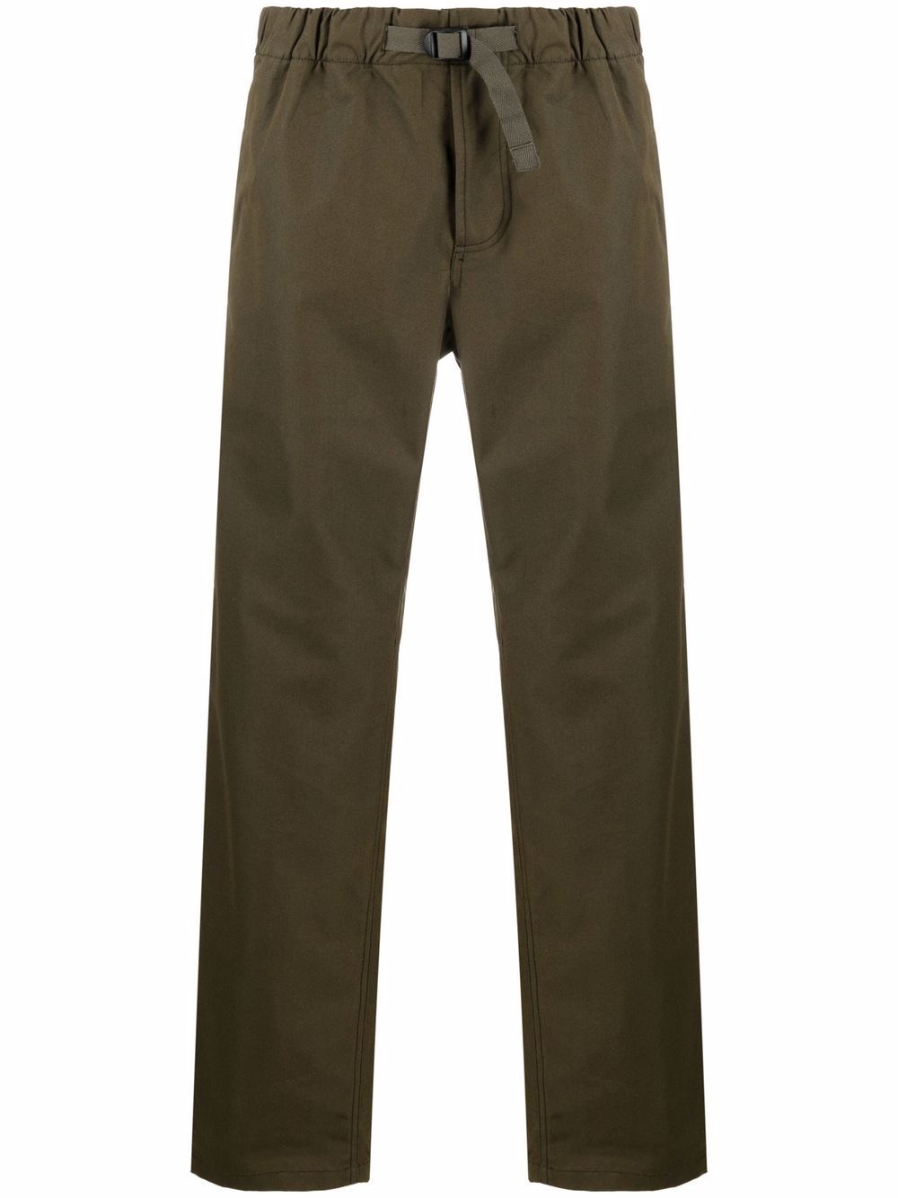 straight leg cargo trousers - 1