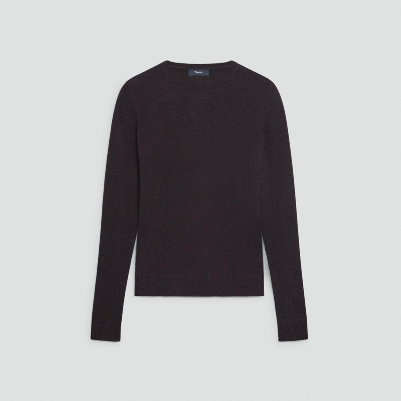 Crewneck Sweater in Feather Cashmere 1