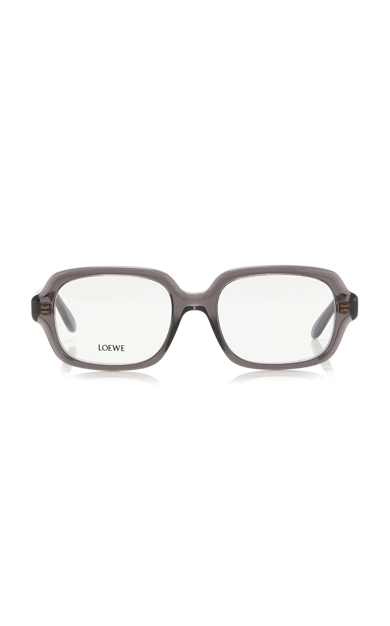 Square-Frame Acetate Glasses grey - 1