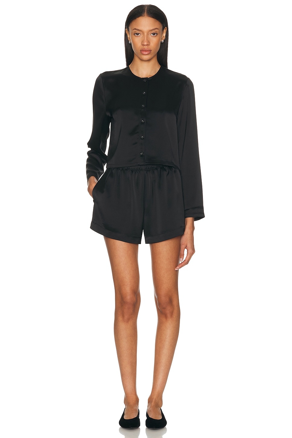 Barb Crew Cardigan Top - 4
