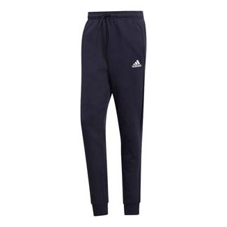 adidas Mh Plain Pnt Sports Stylish Knit Long Pants Blue DX2493 - 1