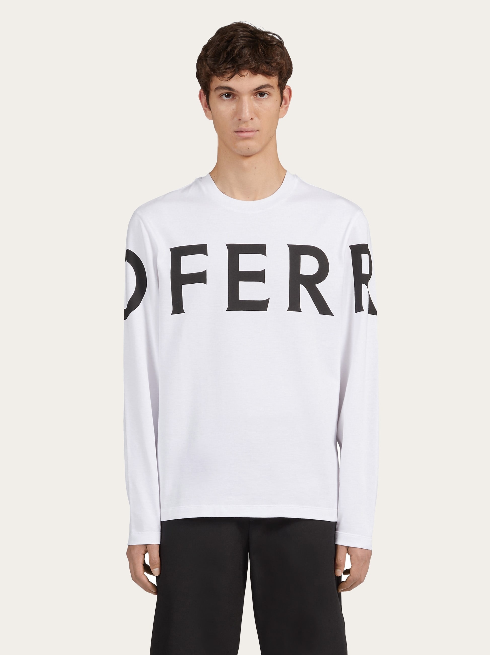 Long sleeved t-shirt with graphic logo - 2