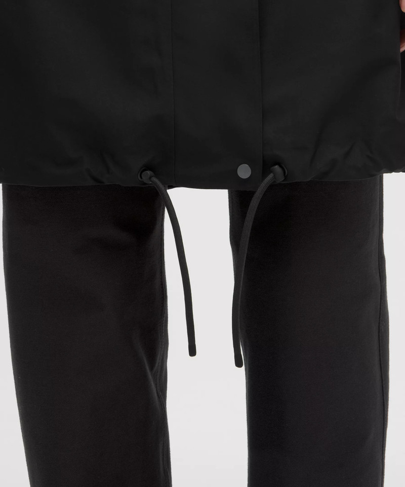 Oversized Cocoon Rain Coat 6
