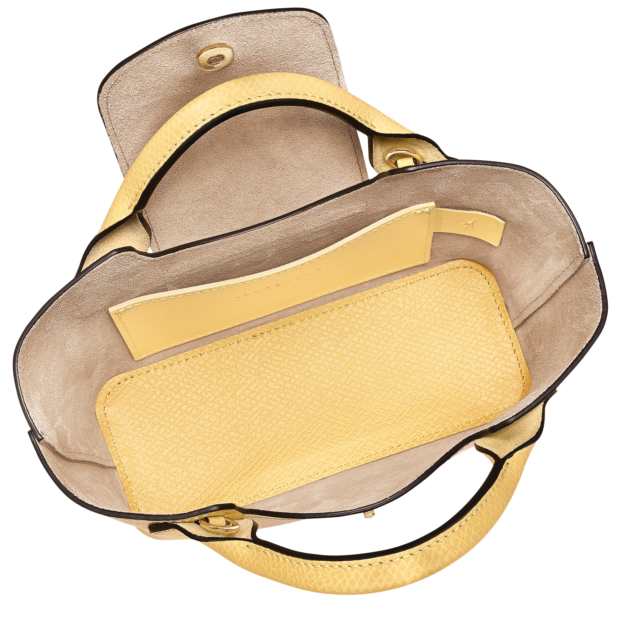 Épure Tote bag Yellow Chick - Leather - 5
