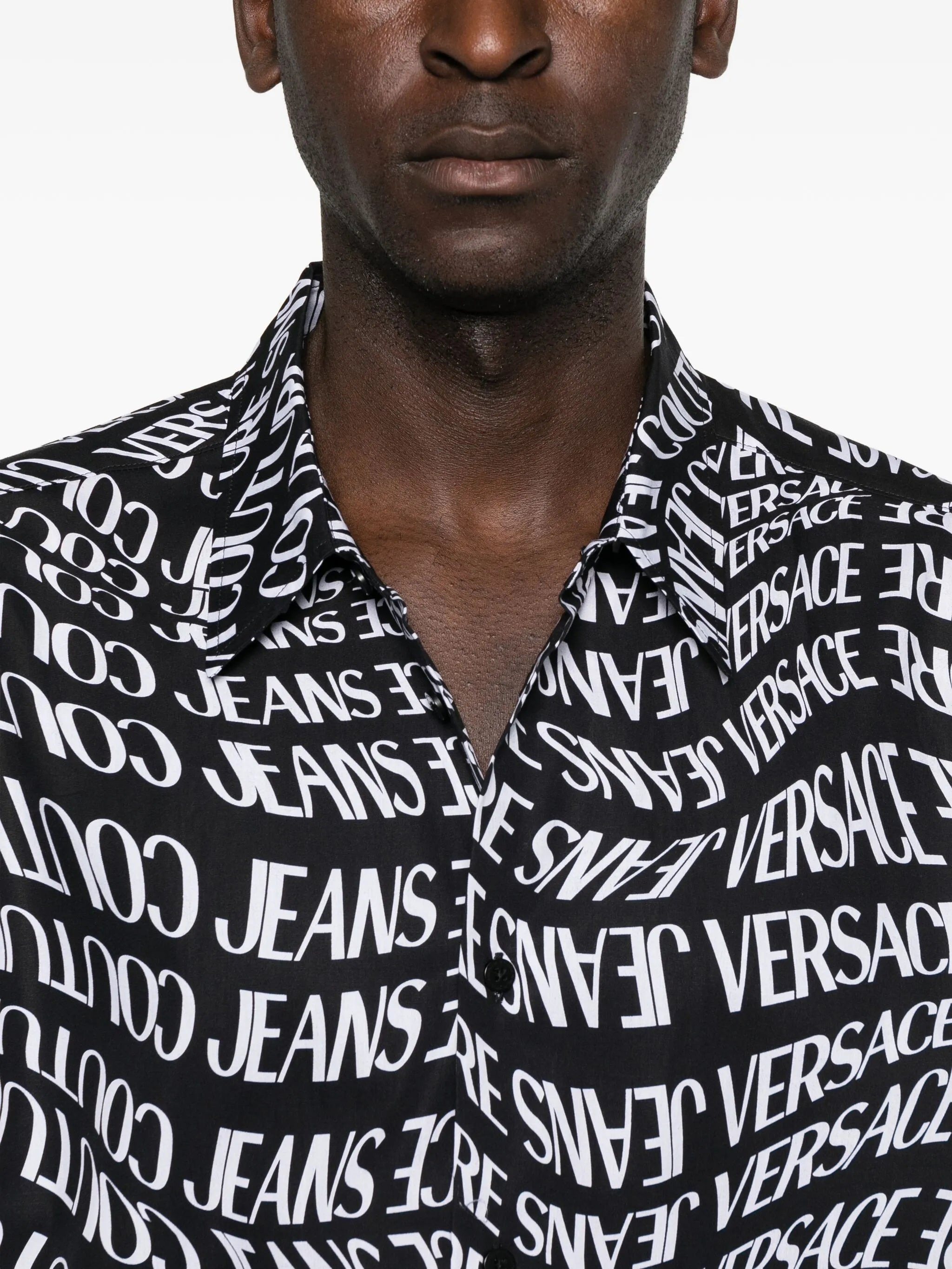 Versace Jeans Couture Logo-print Long-sleeves Shirt - 5