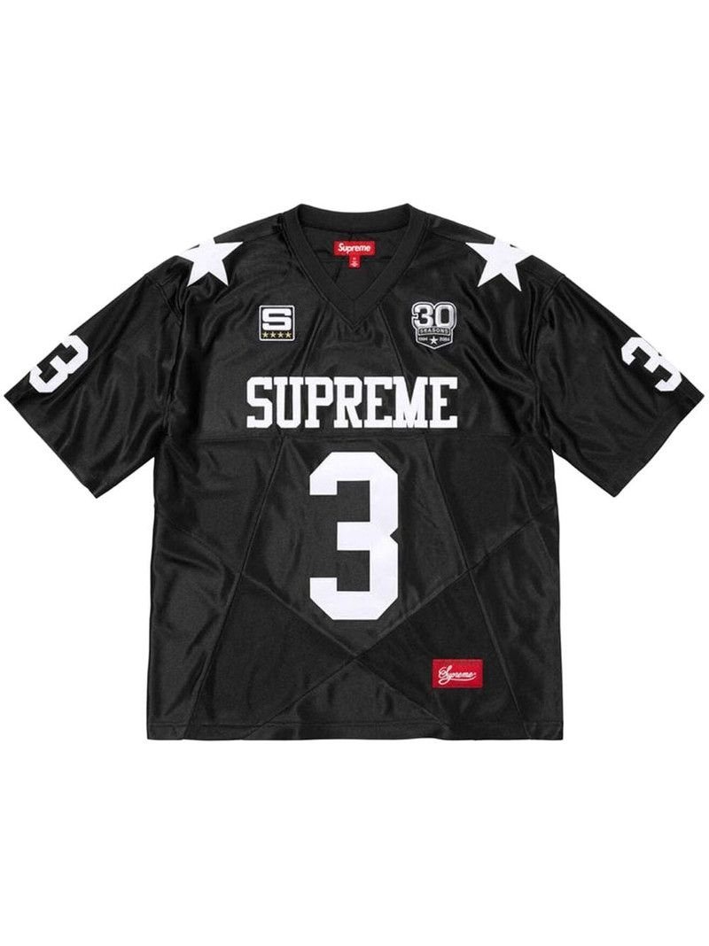 Star Football Jersey "블랙" 티셔츠 - 1
