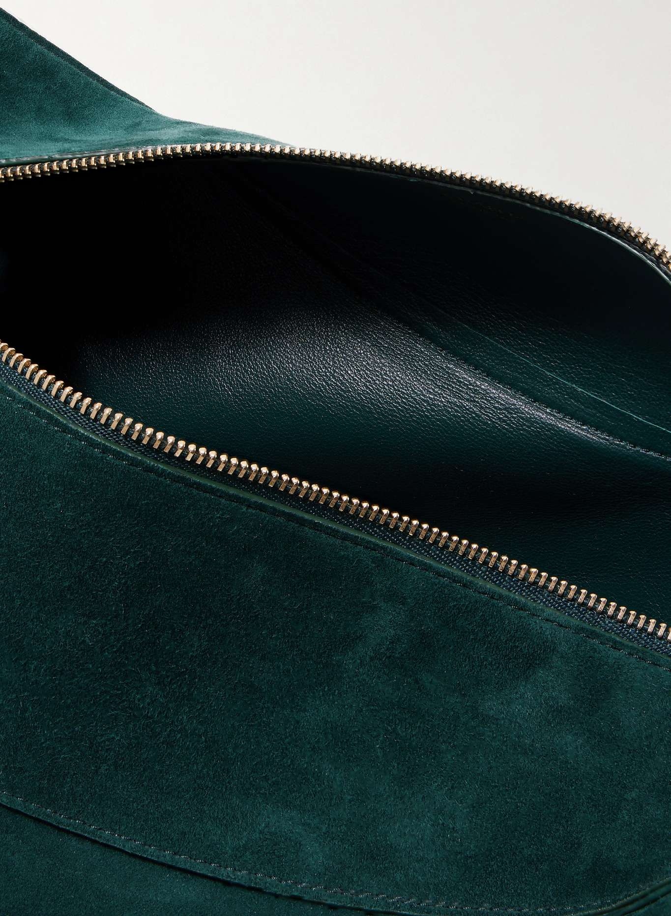KHAITE Olivia small suede tote | REVERSIBLE