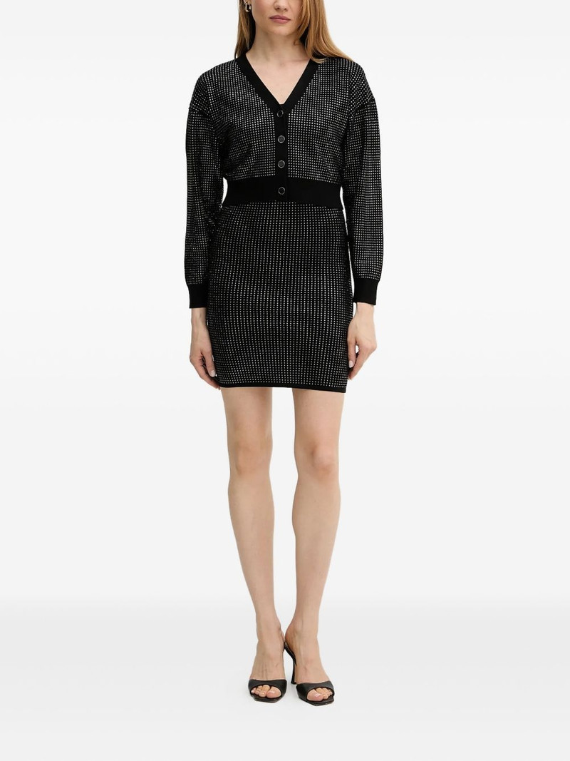 GUESS USA crystal-embellished cardigan outlook