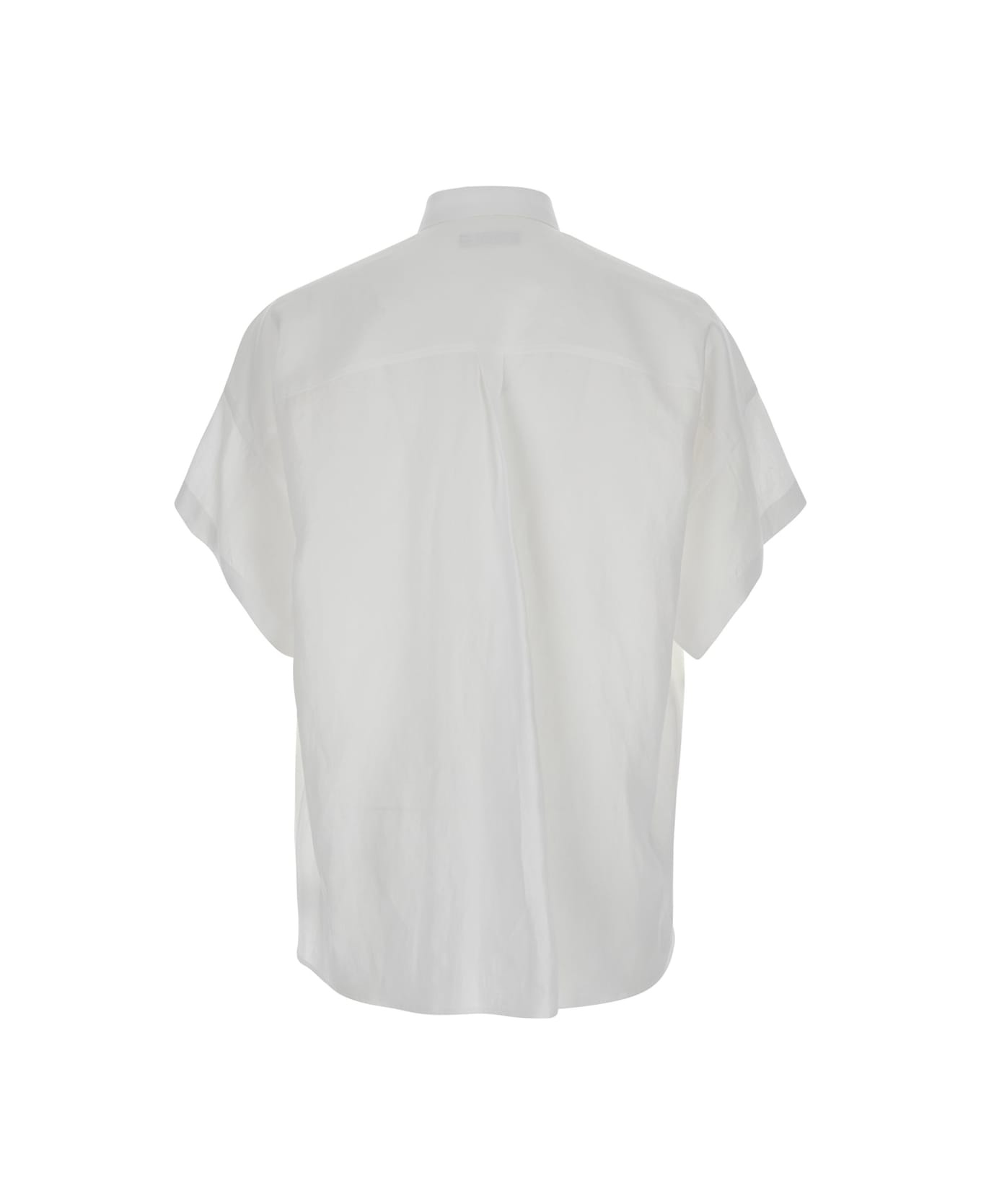 White Linen Shirt - 2