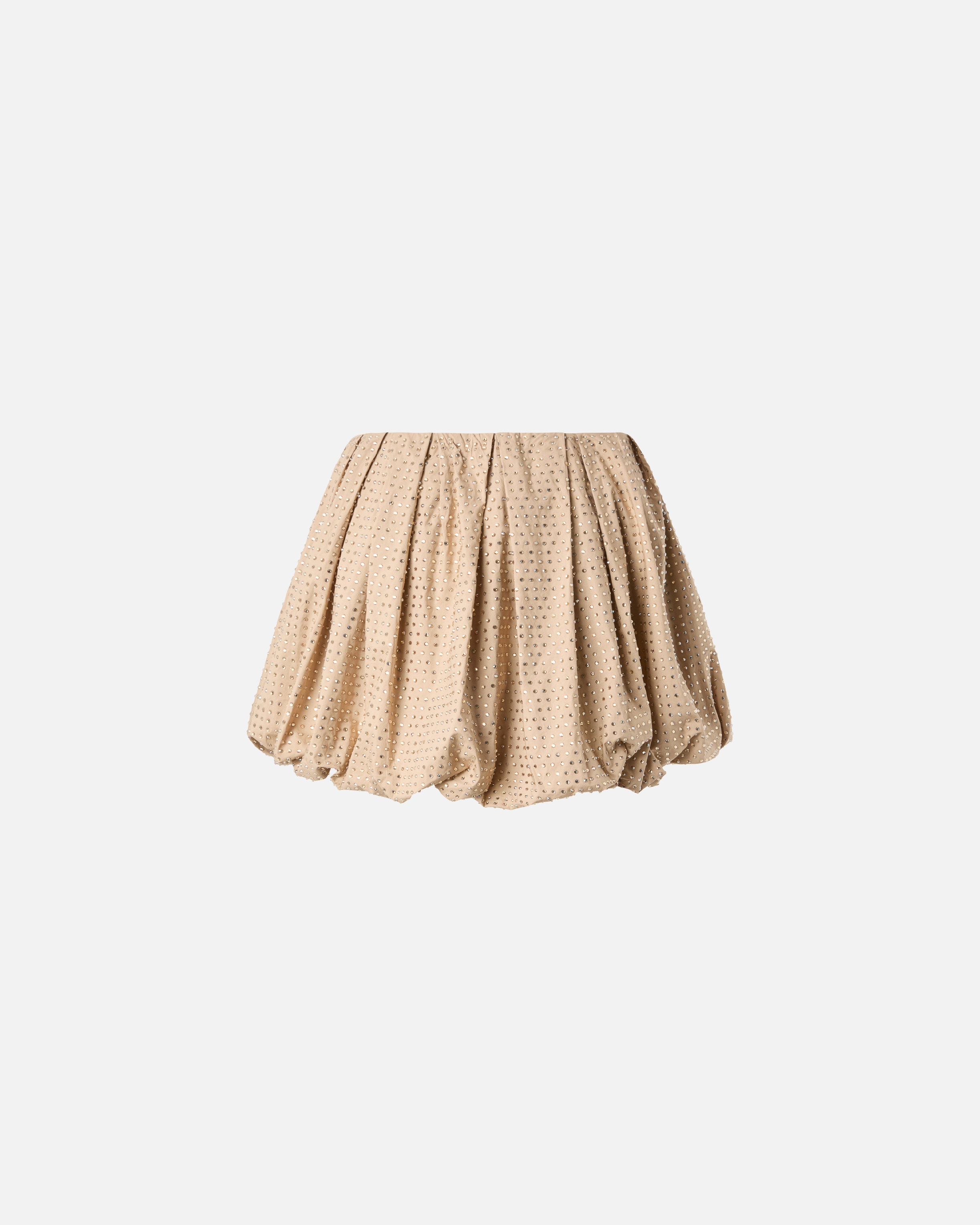 FULL RHINESTONE BALLOON MINISKIRT - 6