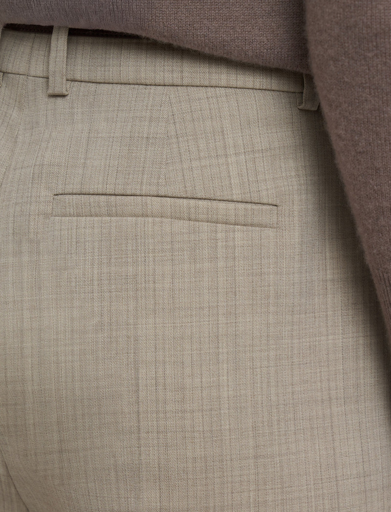 Alana Melange Wool Trousers 5