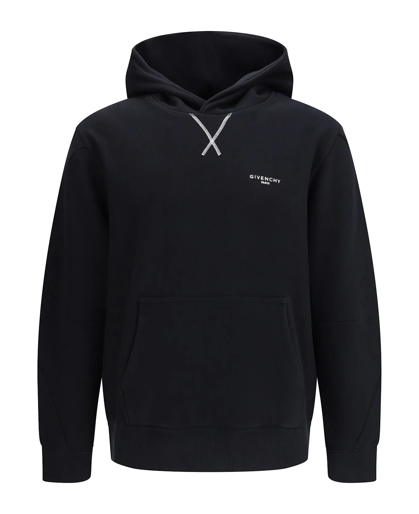 Couture Seam Hoodie With Logo - 1