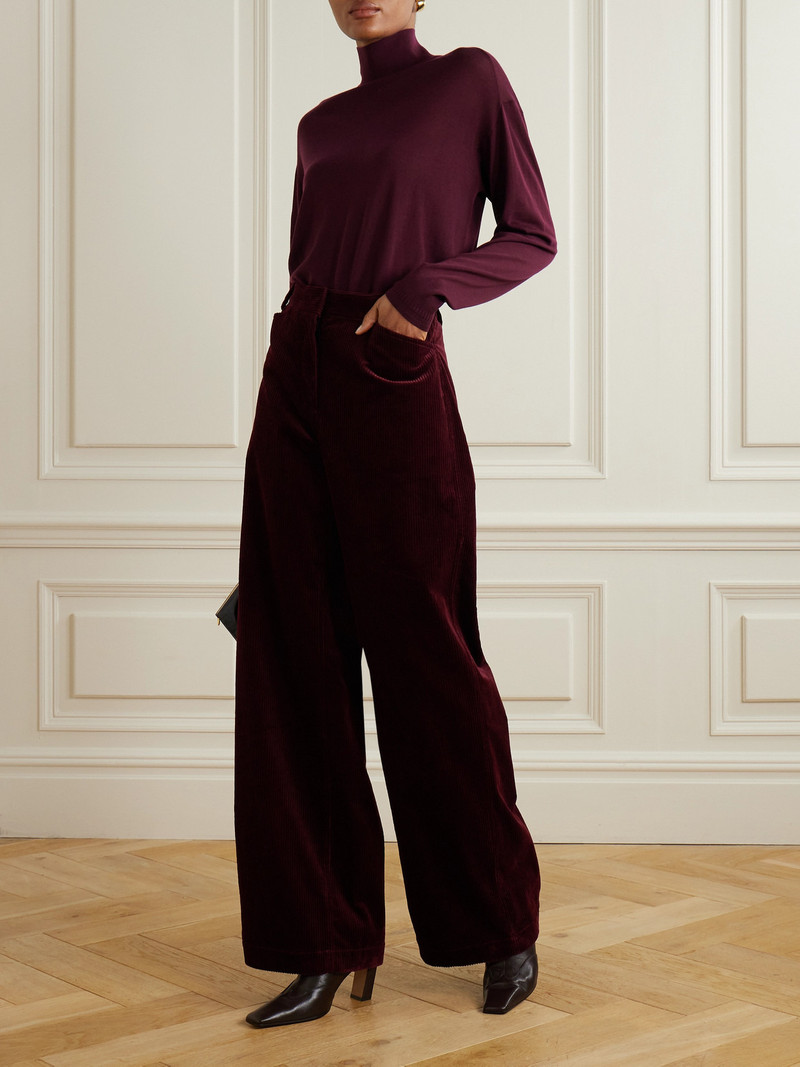 Another Tomorrow Wool Turtleneck Sweater outlook