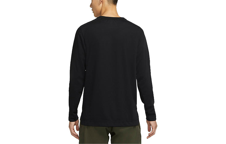Air Jordan Air Athleisure Casual Sports Long Sleeves T-shirt Black DB4367-010 - 2
