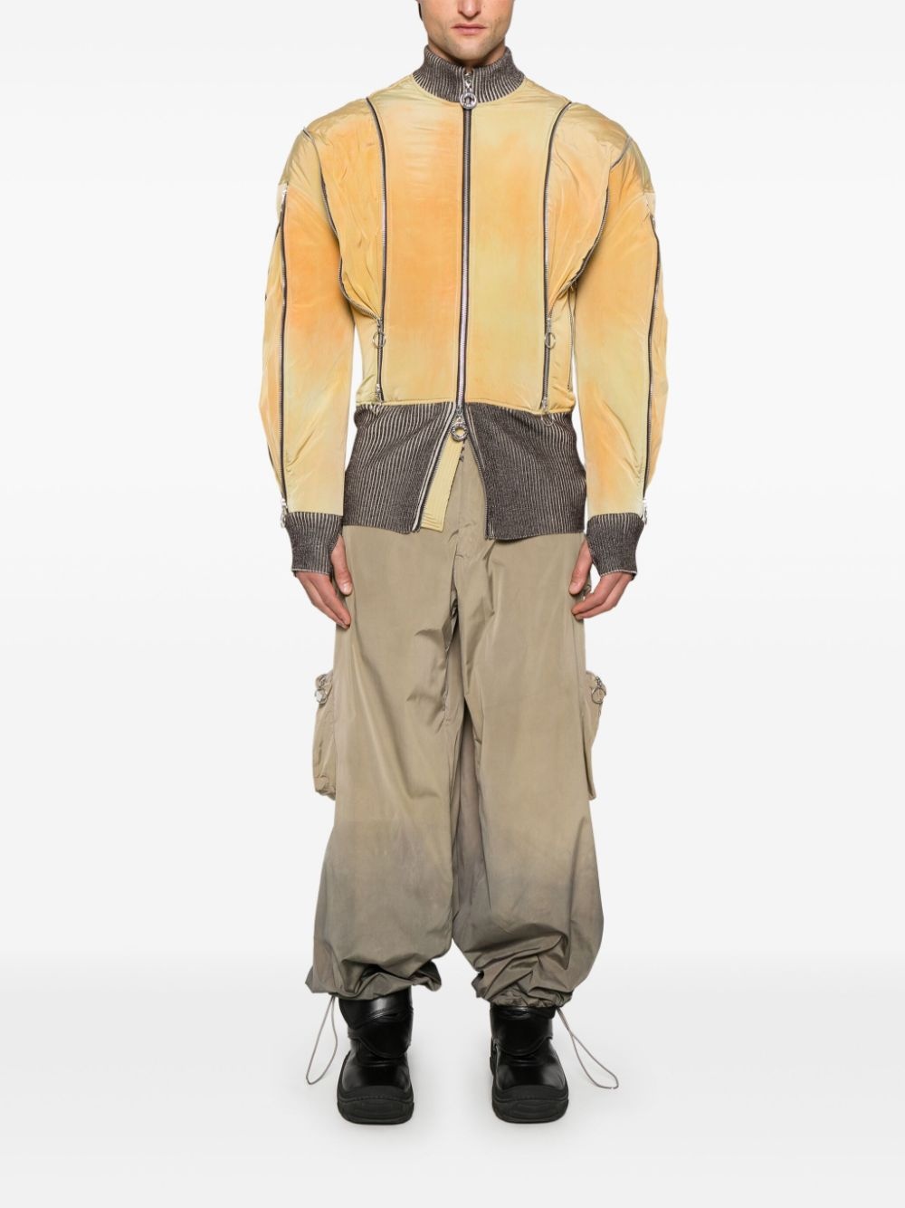adjustable bomber jacket - 2
