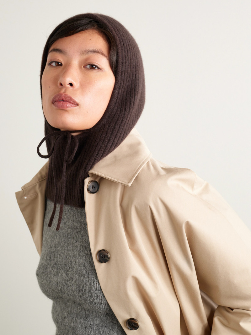 Yves Salomon Ribbed Cashmere Snood outlook