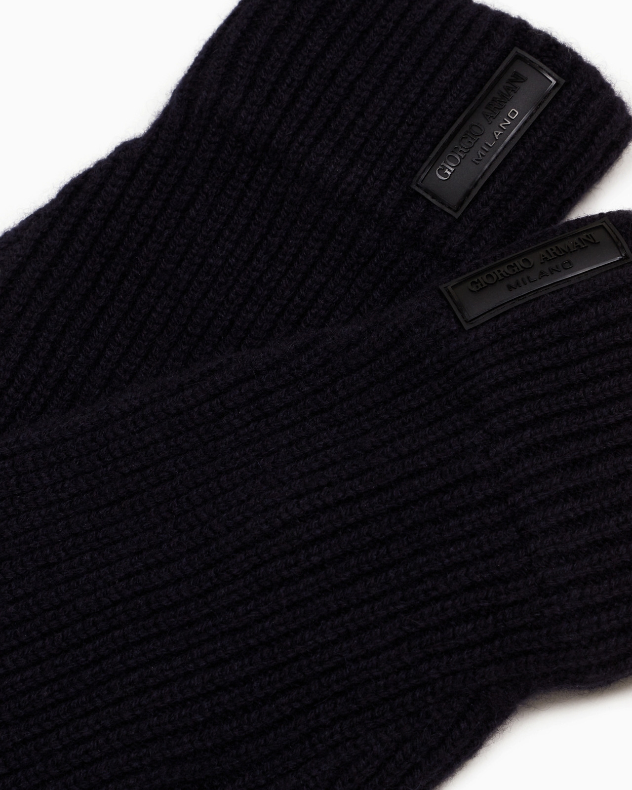 Gloves in pure cashmere knit - 2