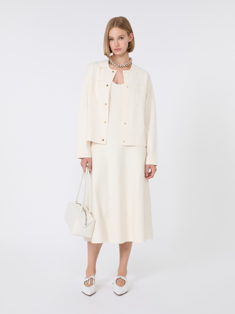 Max Mara ZUM Boxy-fit stretch viscose jacket outlook