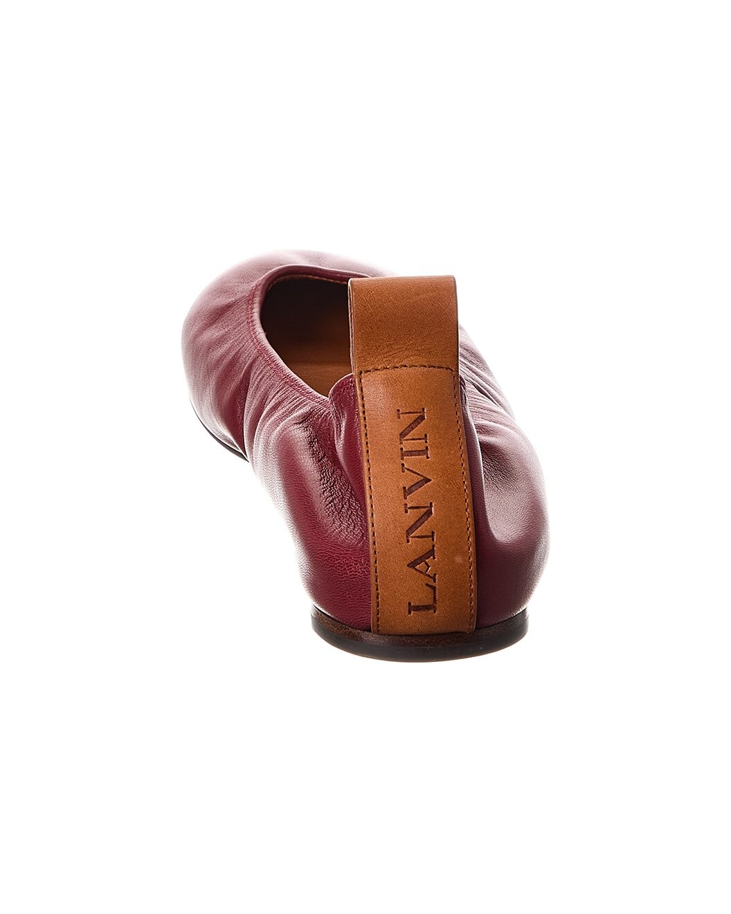 LANVIN Leather Ballerina Flat - 3