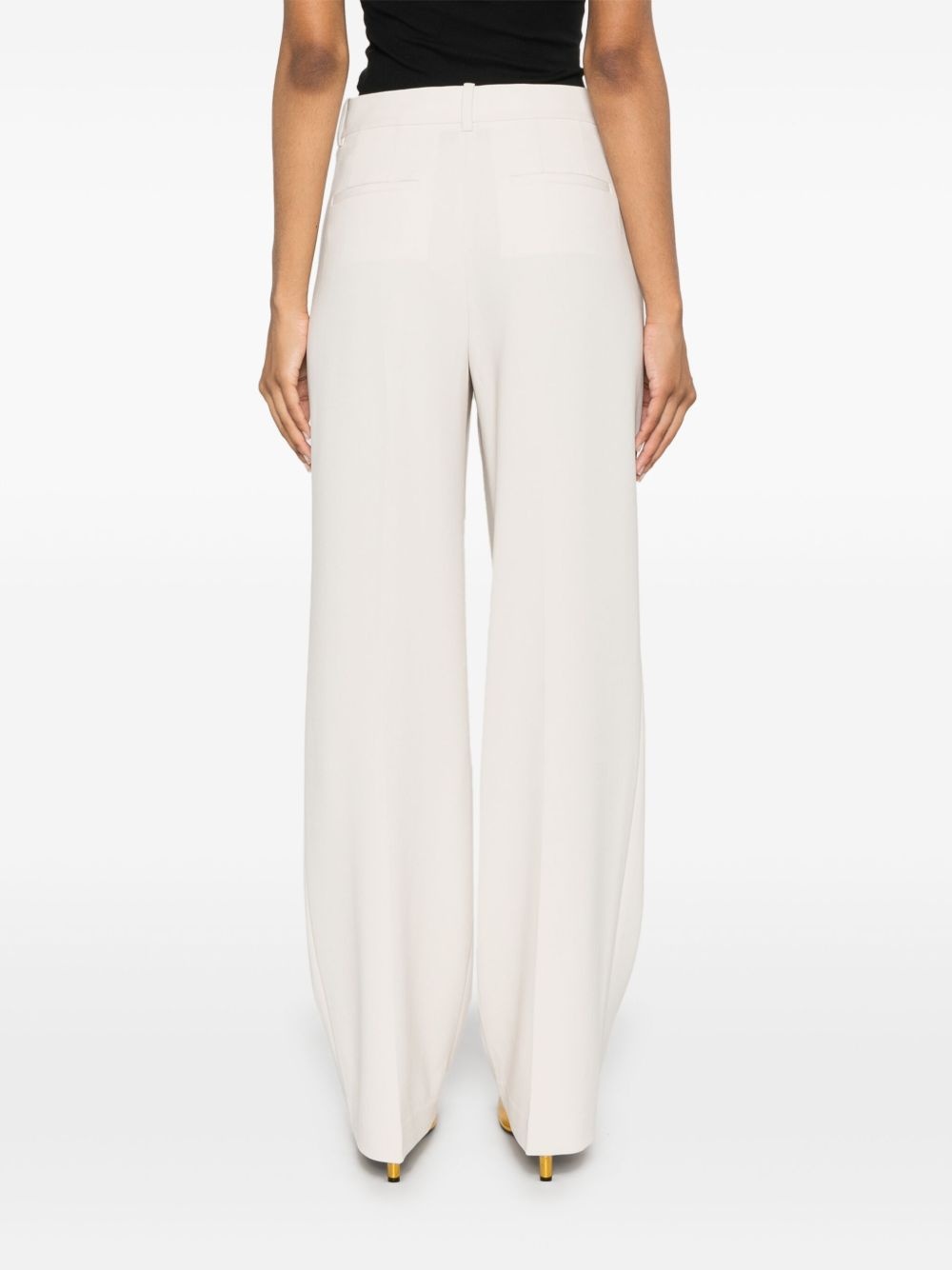 straight-leg trousers - 4