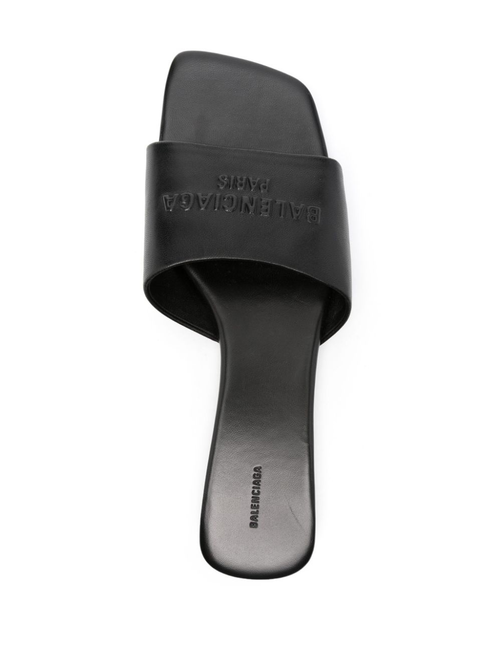 Duty Free leather slides - 4