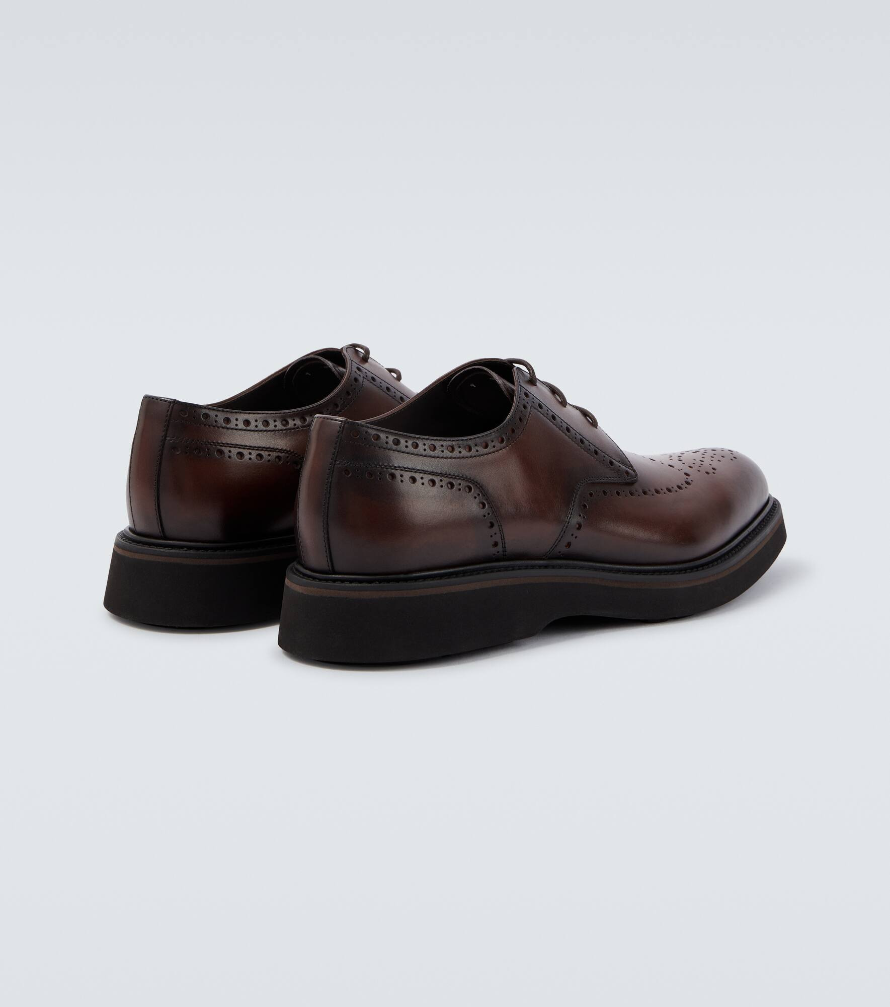 Leather brogues - 6