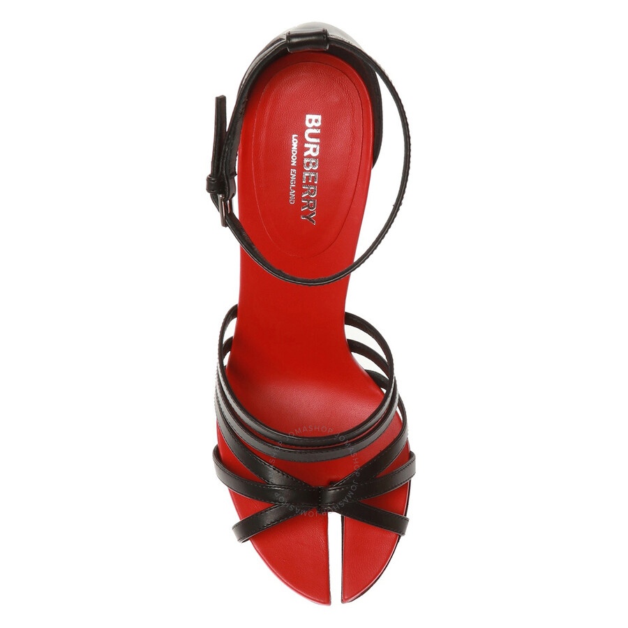 Burberry Split-toe Detail Leather Hove Thong Sandals - 2
