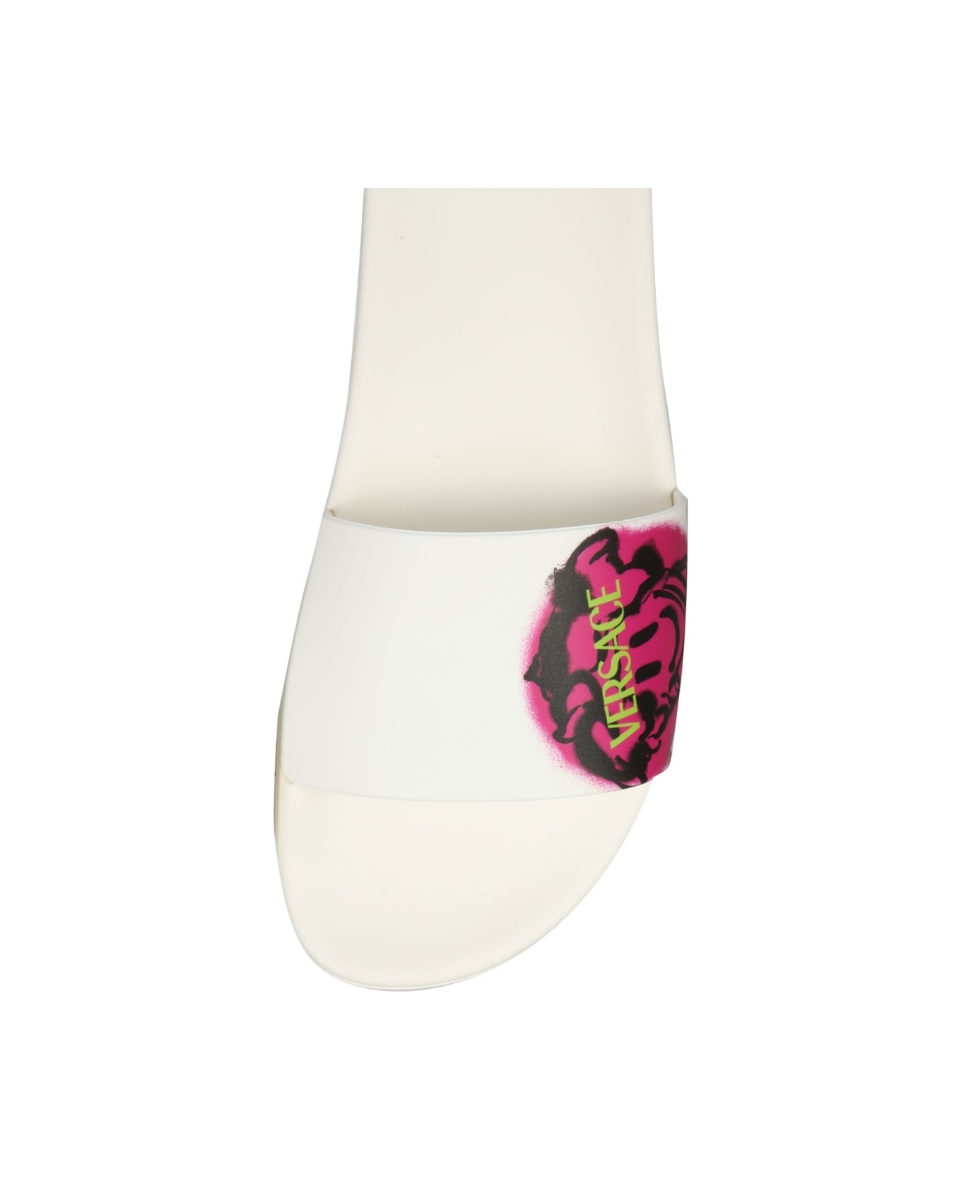 Medusa Smiley Slide Sandals - 3